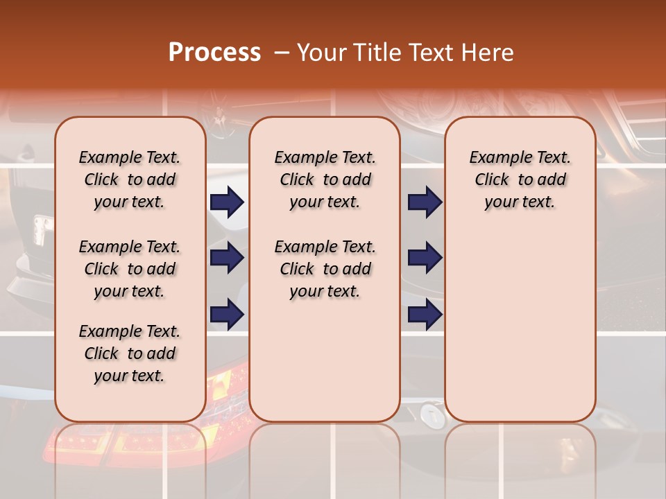 Mirror Back Metal PowerPoint Template