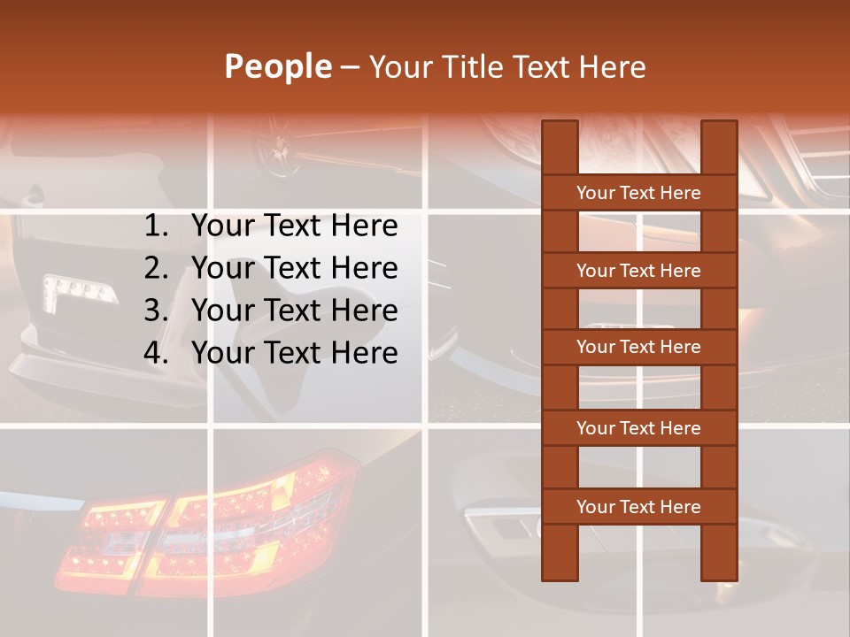 Mirror Back Metal PowerPoint Template
