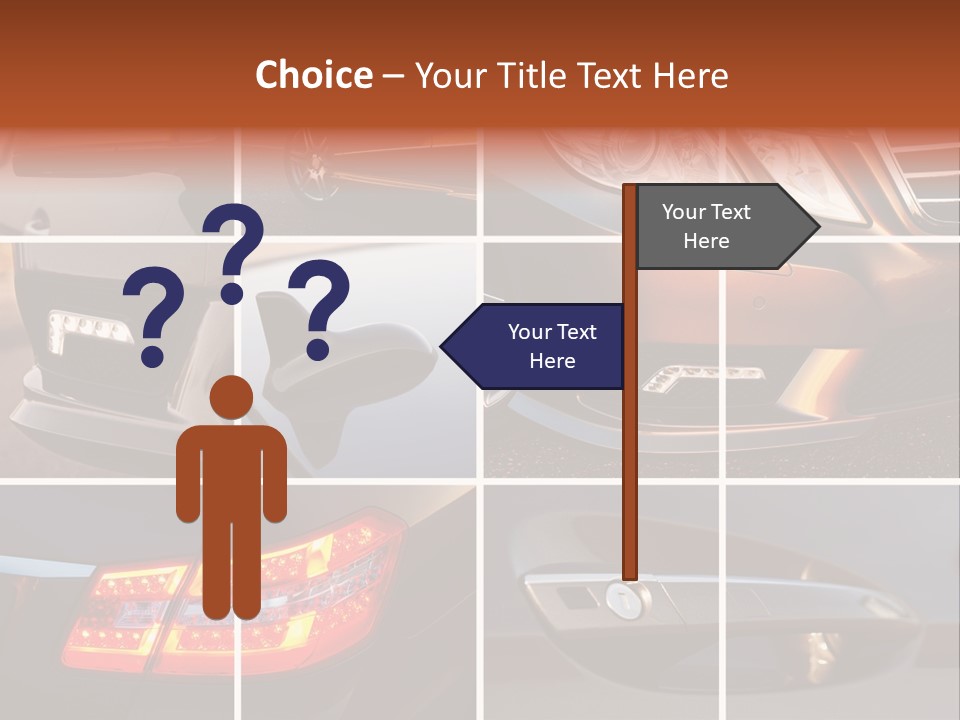 Mirror Back Metal PowerPoint Template