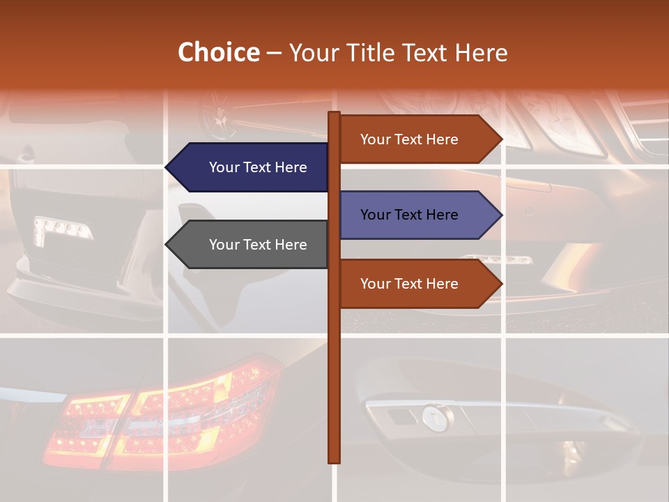 Mirror Back Metal PowerPoint Template