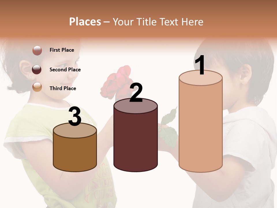 Family Sweet Caucasian PowerPoint Template