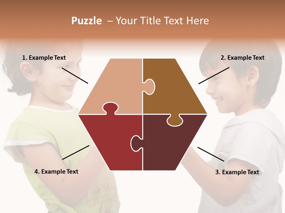 Family Sweet Caucasian PowerPoint Template