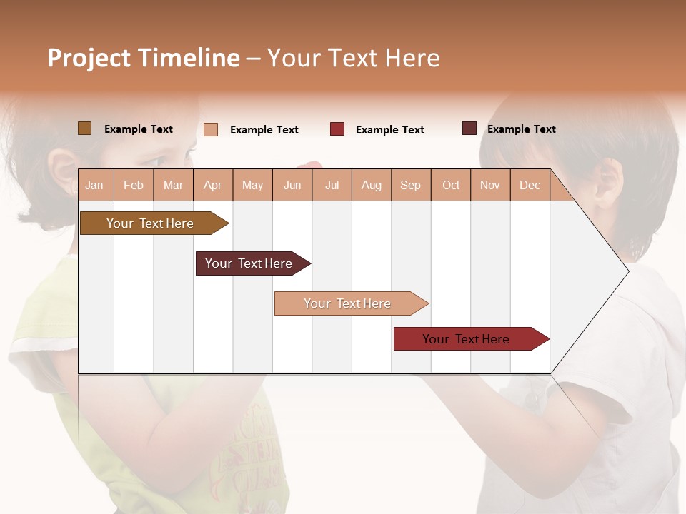 Family Sweet Caucasian PowerPoint Template