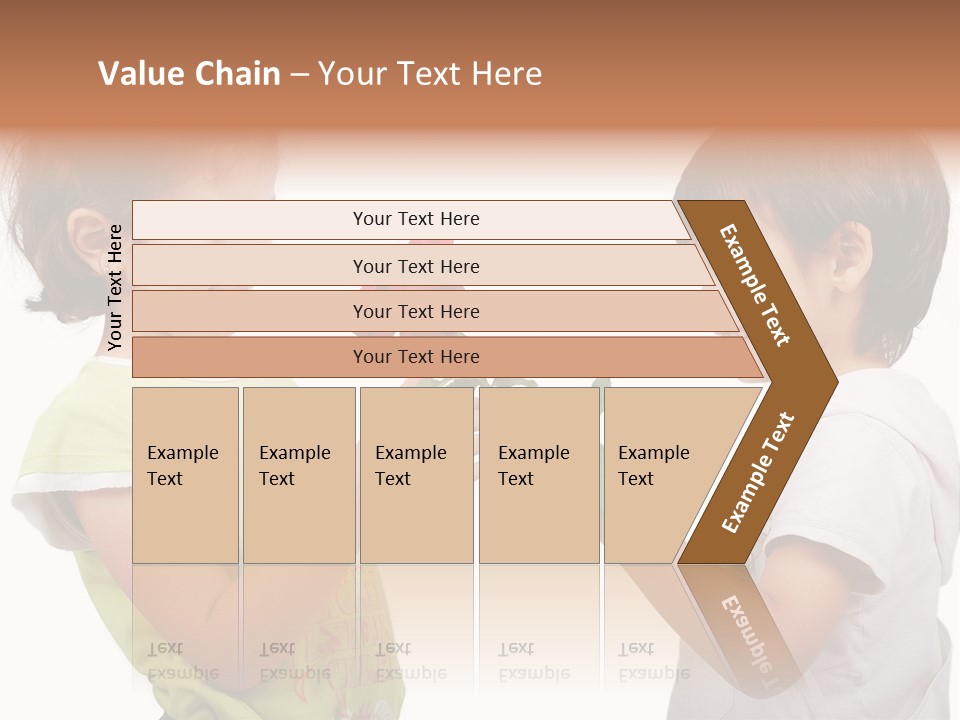 Family Sweet Caucasian PowerPoint Template