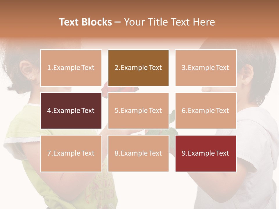 Family Sweet Caucasian PowerPoint Template