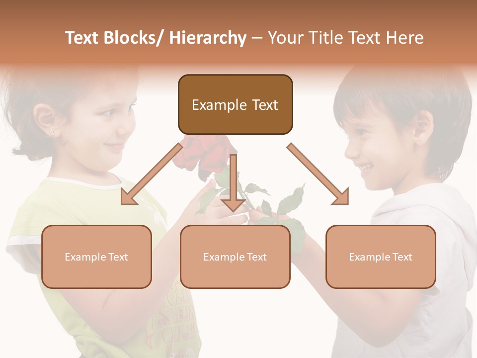 Family Sweet Caucasian PowerPoint Template