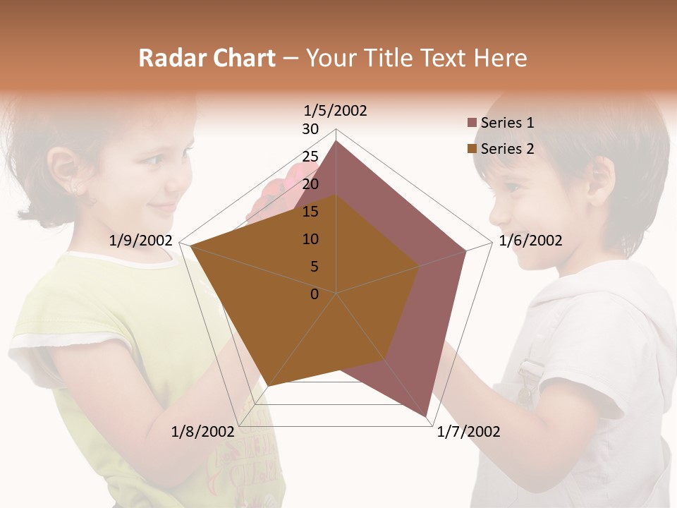Family Sweet Caucasian PowerPoint Template
