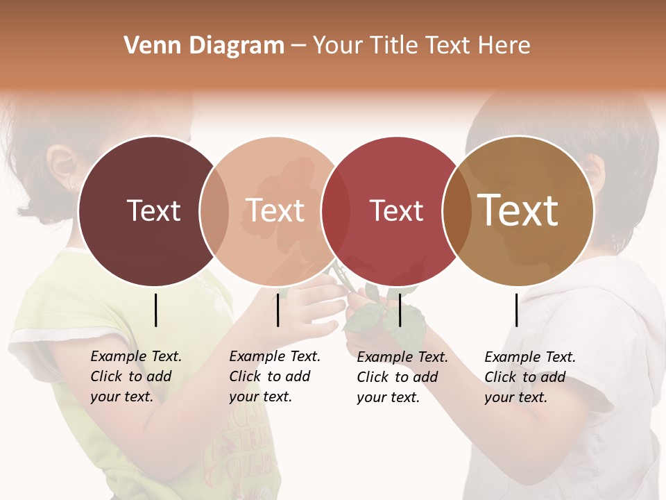 Family Sweet Caucasian PowerPoint Template