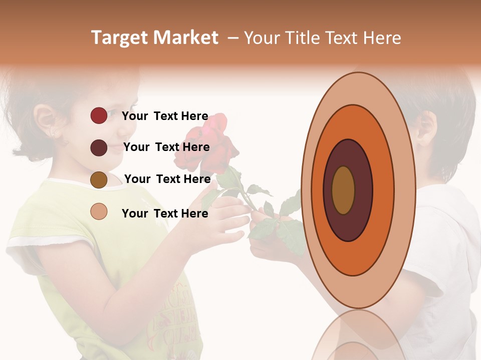 Family Sweet Caucasian PowerPoint Template