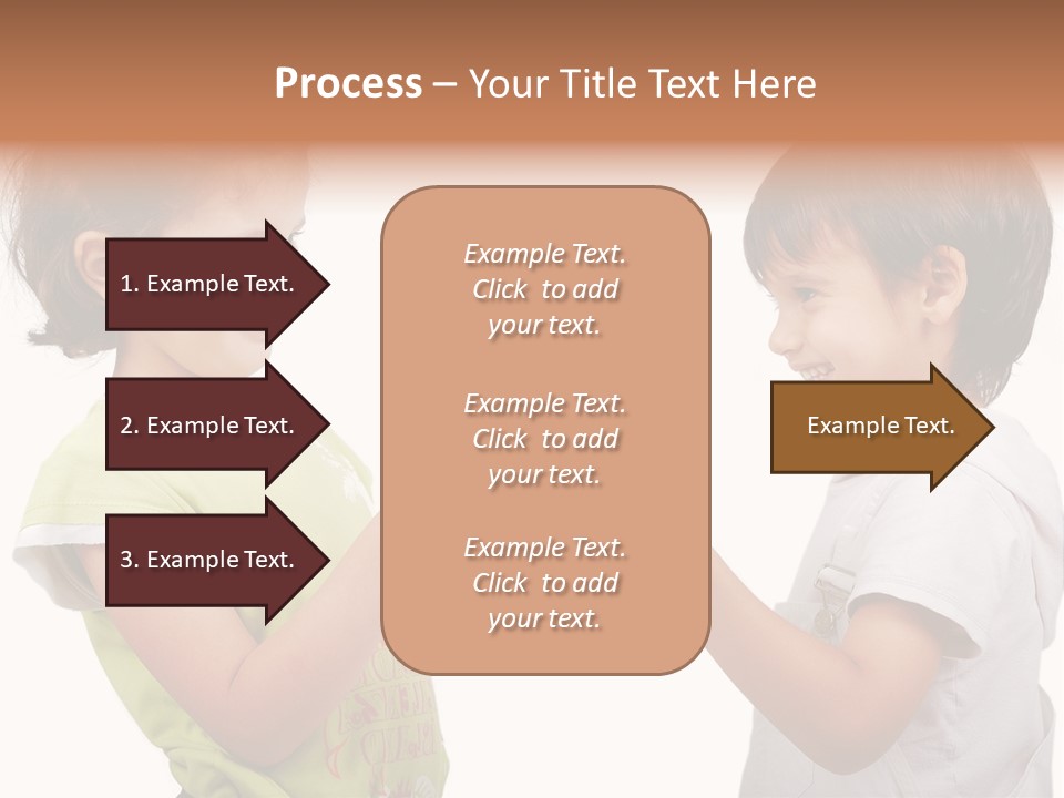 Family Sweet Caucasian PowerPoint Template