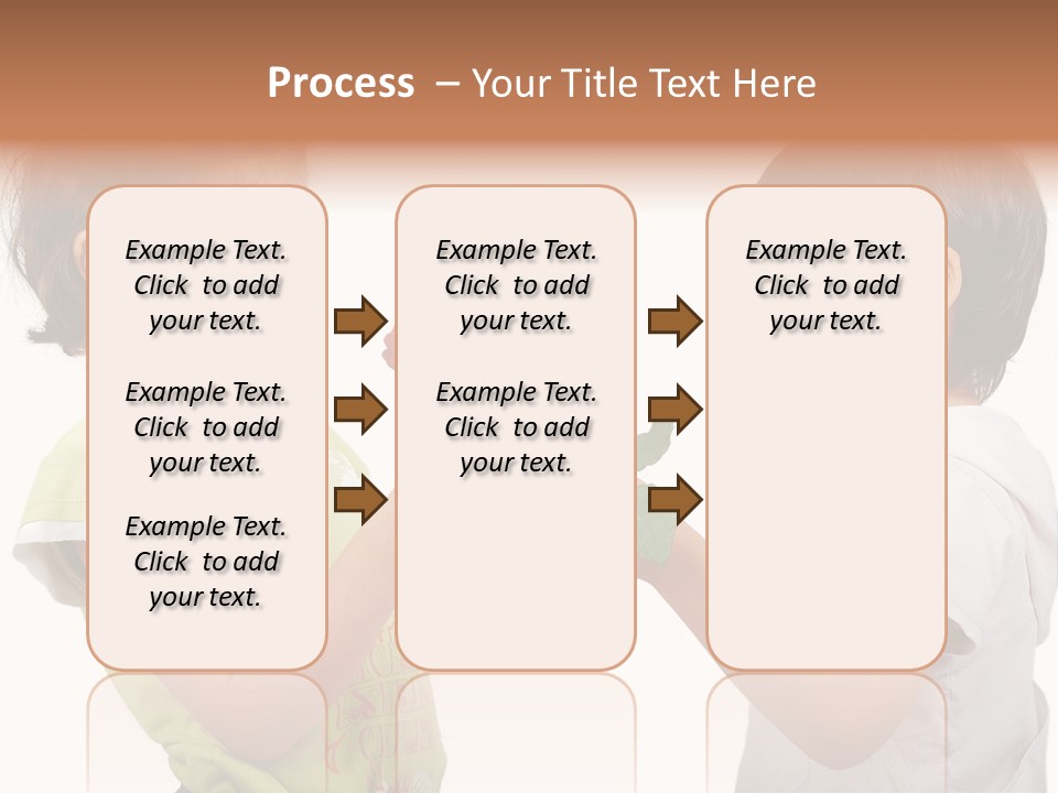 Family Sweet Caucasian PowerPoint Template