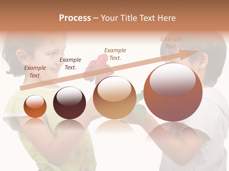 Family Sweet Caucasian PowerPoint Template