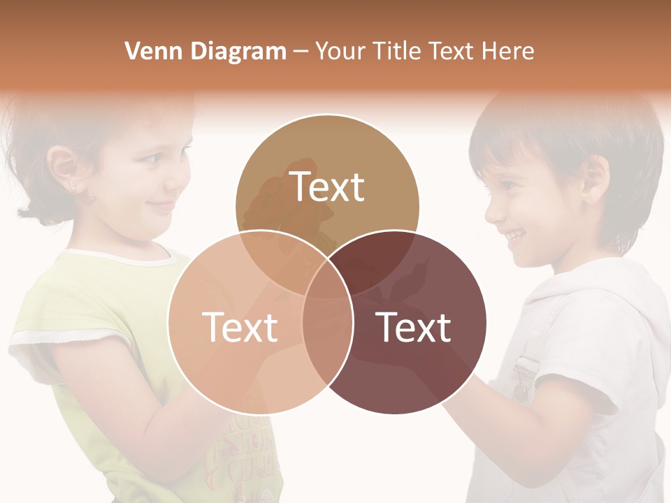 Family Sweet Caucasian PowerPoint Template