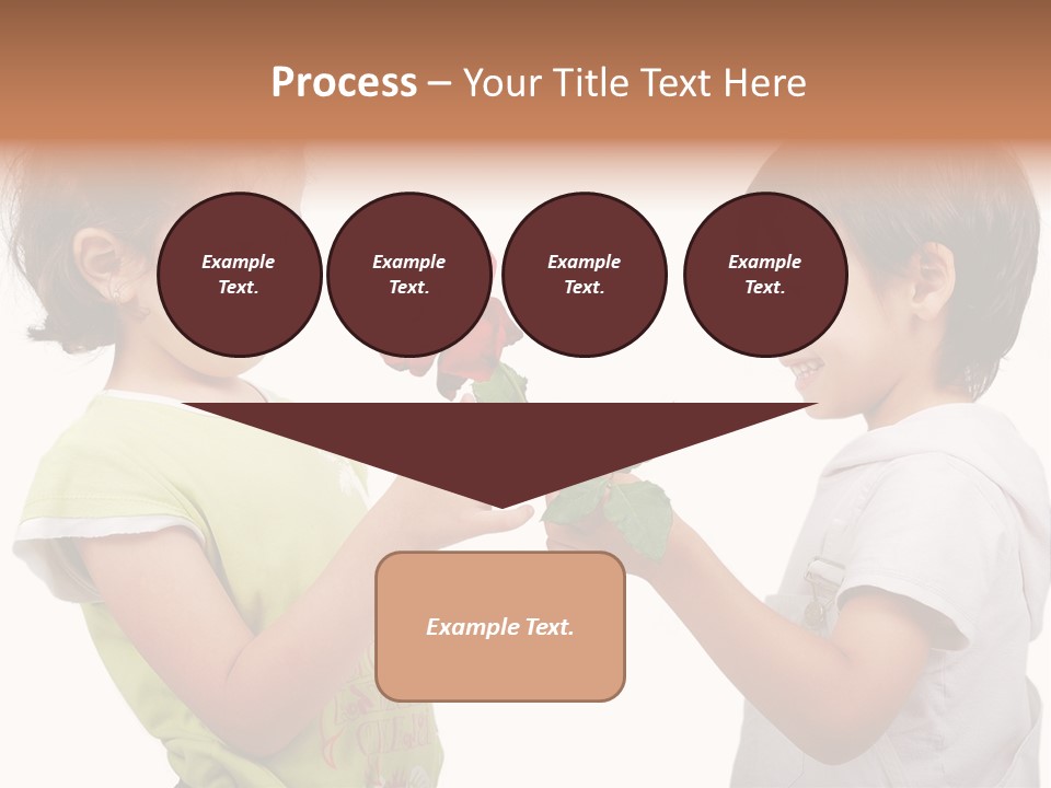 Family Sweet Caucasian PowerPoint Template