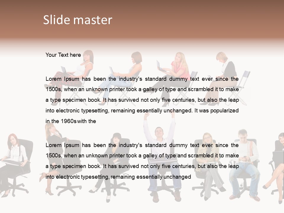 Seat Fun Cute PowerPoint Template