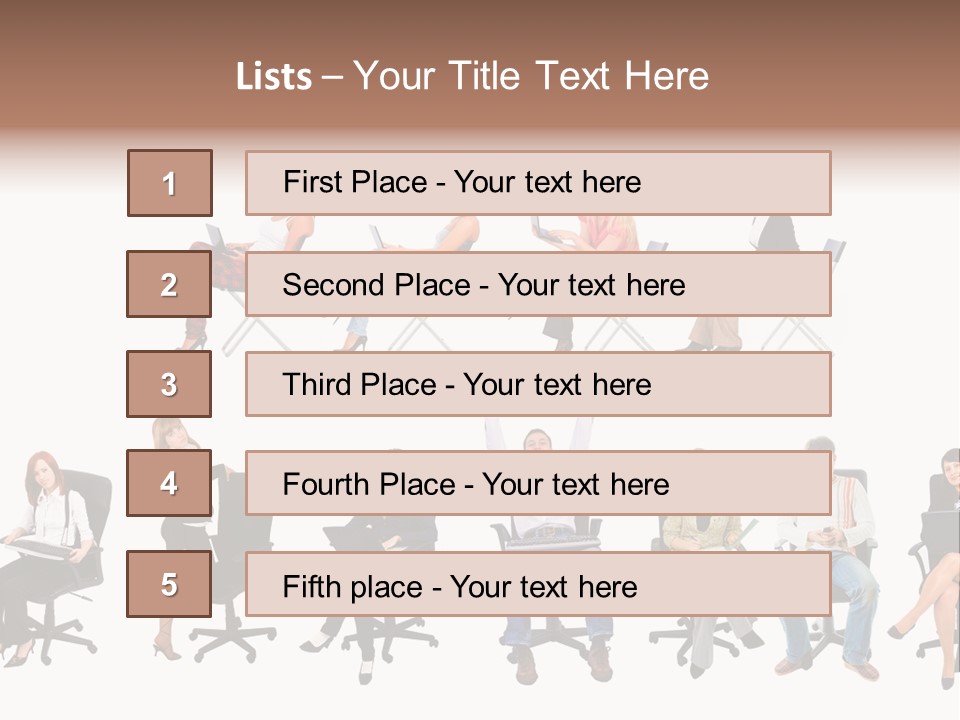 Seat Fun Cute PowerPoint Template