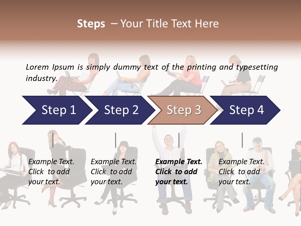 Seat Fun Cute PowerPoint Template