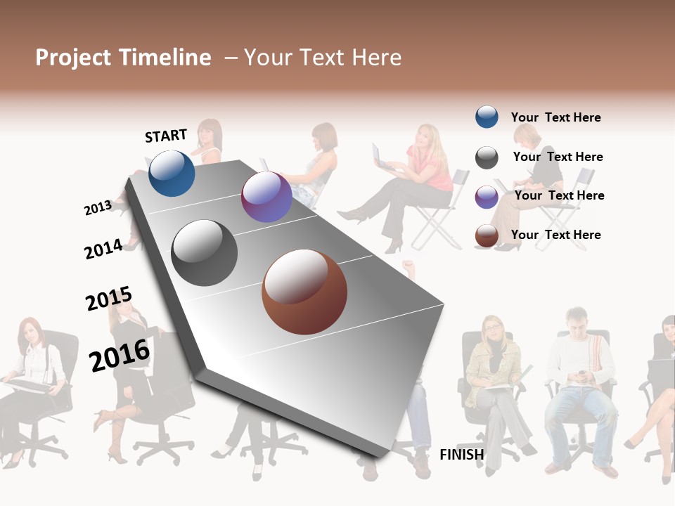 Seat Fun Cute PowerPoint Template