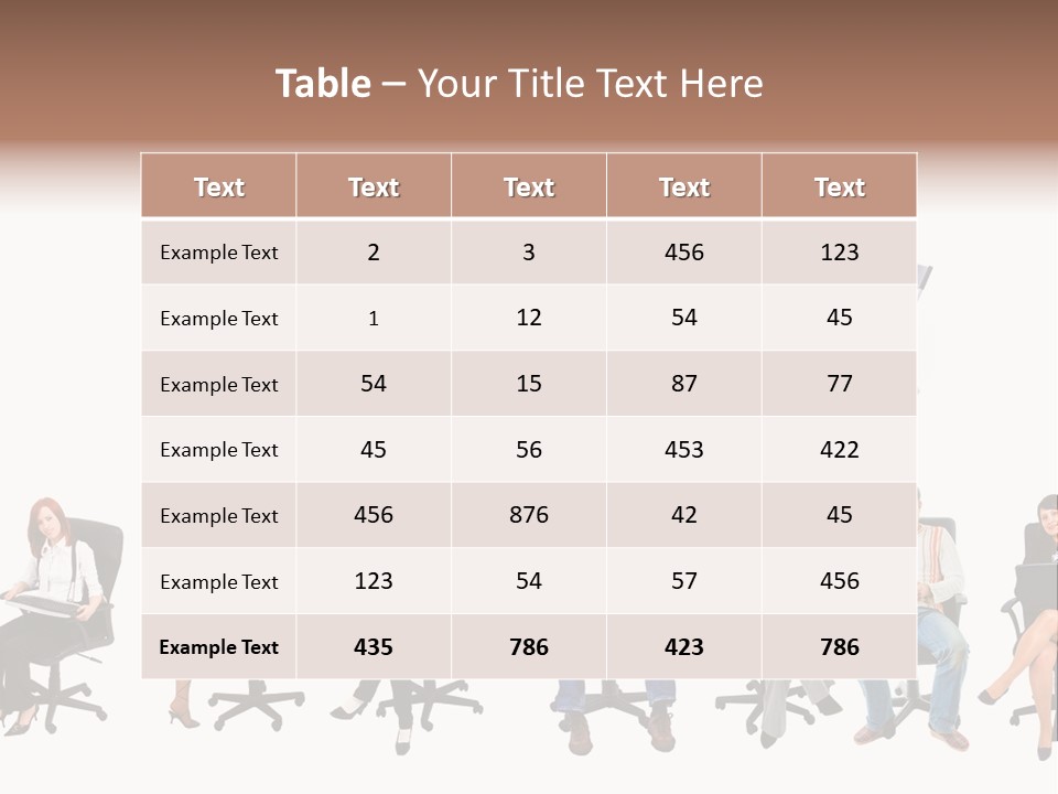 Seat Fun Cute PowerPoint Template