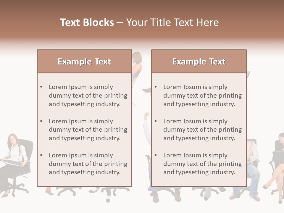Seat Fun Cute PowerPoint Template