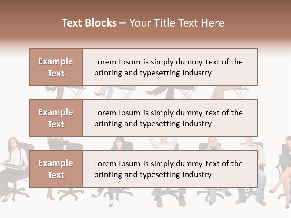 Seat Fun Cute PowerPoint Template