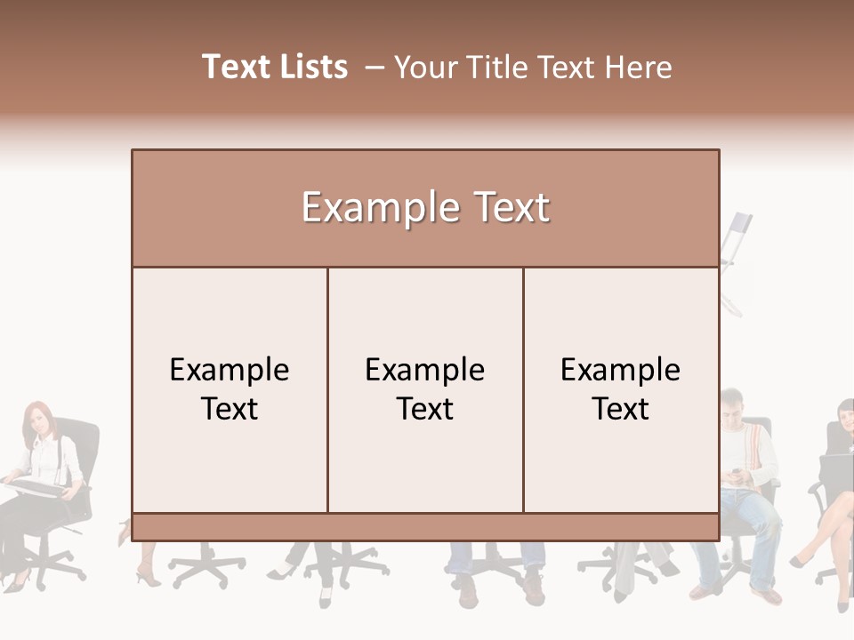 Seat Fun Cute PowerPoint Template
