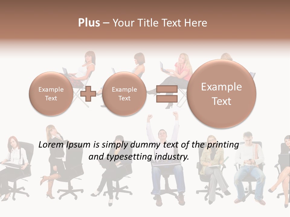 Seat Fun Cute PowerPoint Template