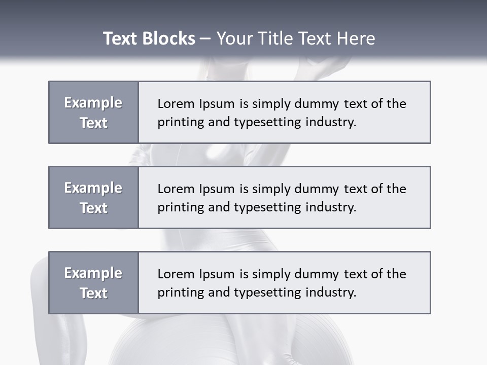 Girl Isolated Cyber PowerPoint Template