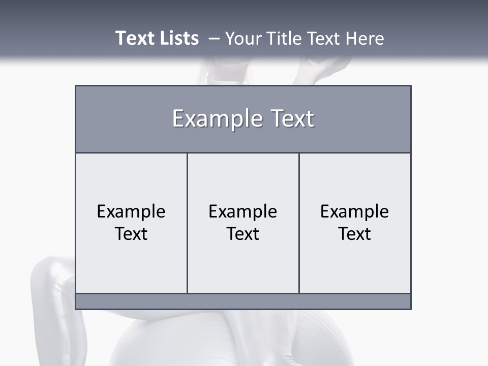 Girl Isolated Cyber PowerPoint Template