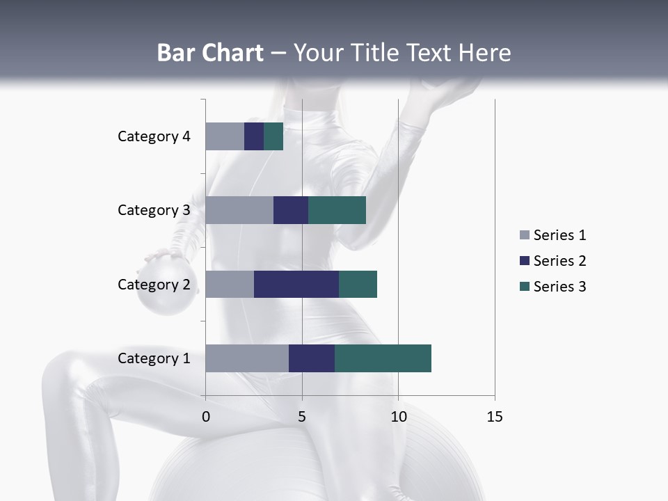 Girl Isolated Cyber PowerPoint Template