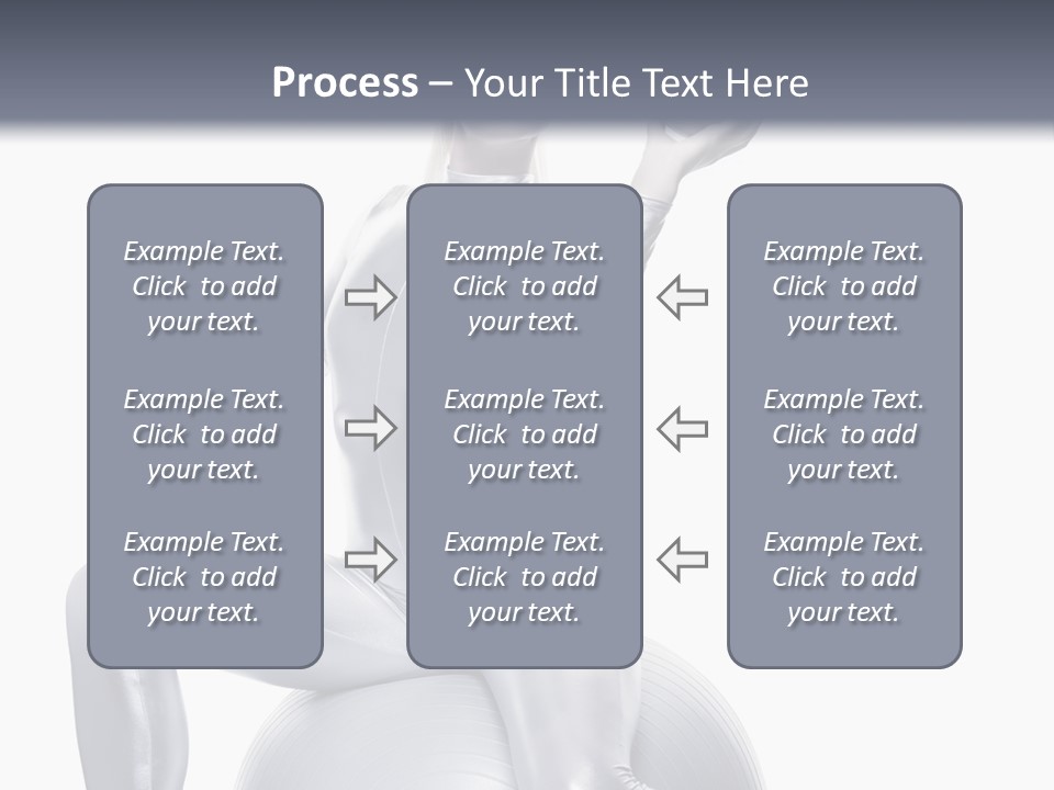 Girl Isolated Cyber PowerPoint Template