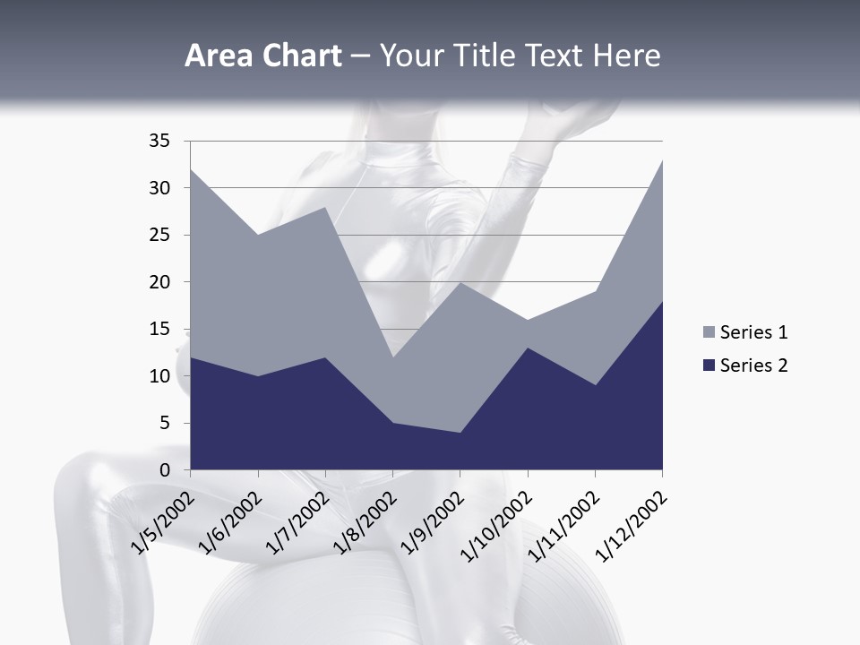 Girl Isolated Cyber PowerPoint Template