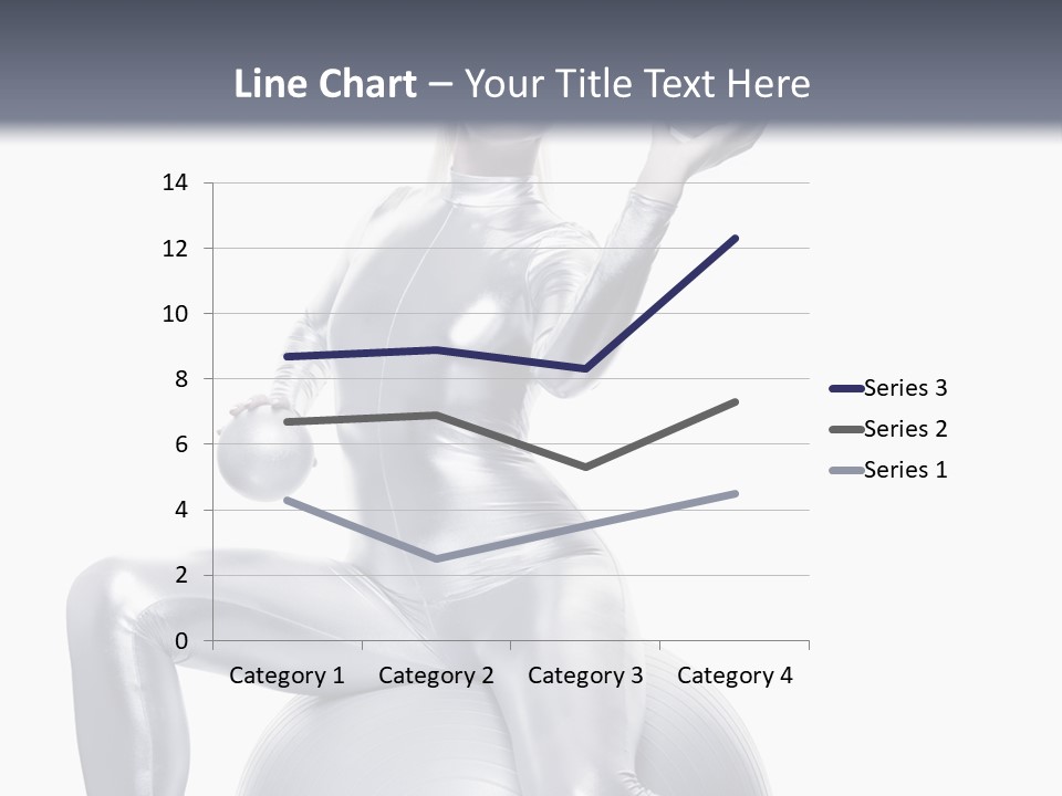 Girl Isolated Cyber PowerPoint Template