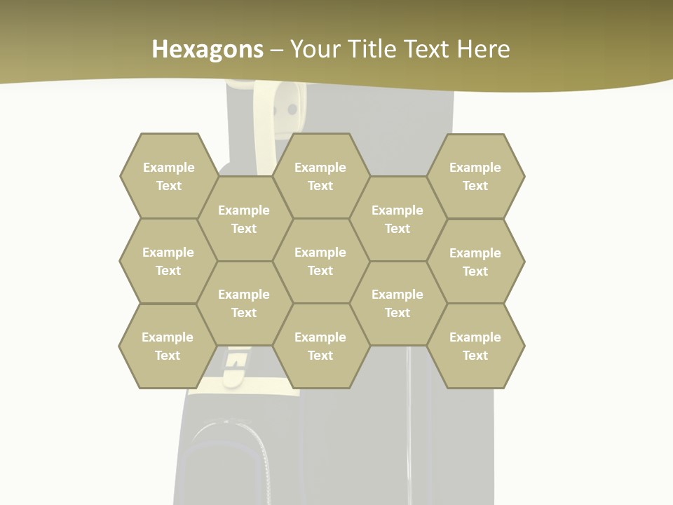 Numbers Goflclub Isolated PowerPoint Template