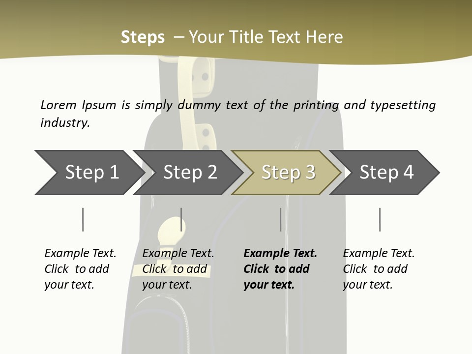Numbers Goflclub Isolated PowerPoint Template