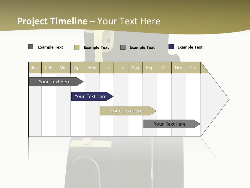 Numbers Goflclub Isolated PowerPoint Template