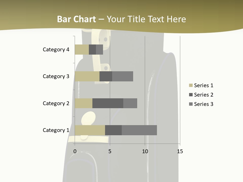 Numbers Goflclub Isolated PowerPoint Template