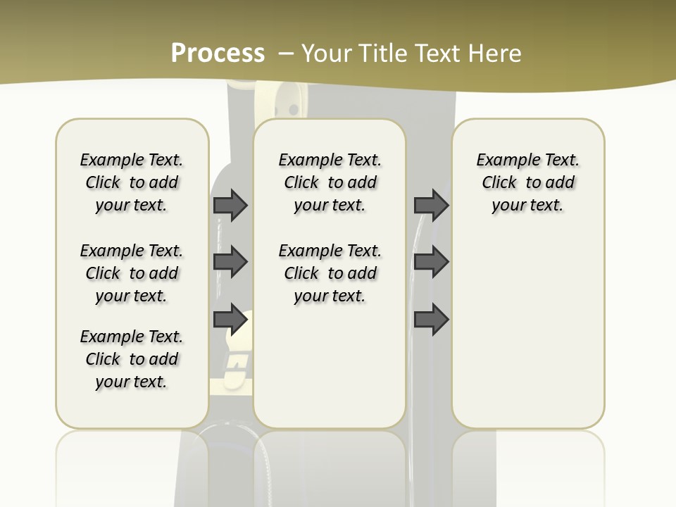 Numbers Goflclub Isolated PowerPoint Template
