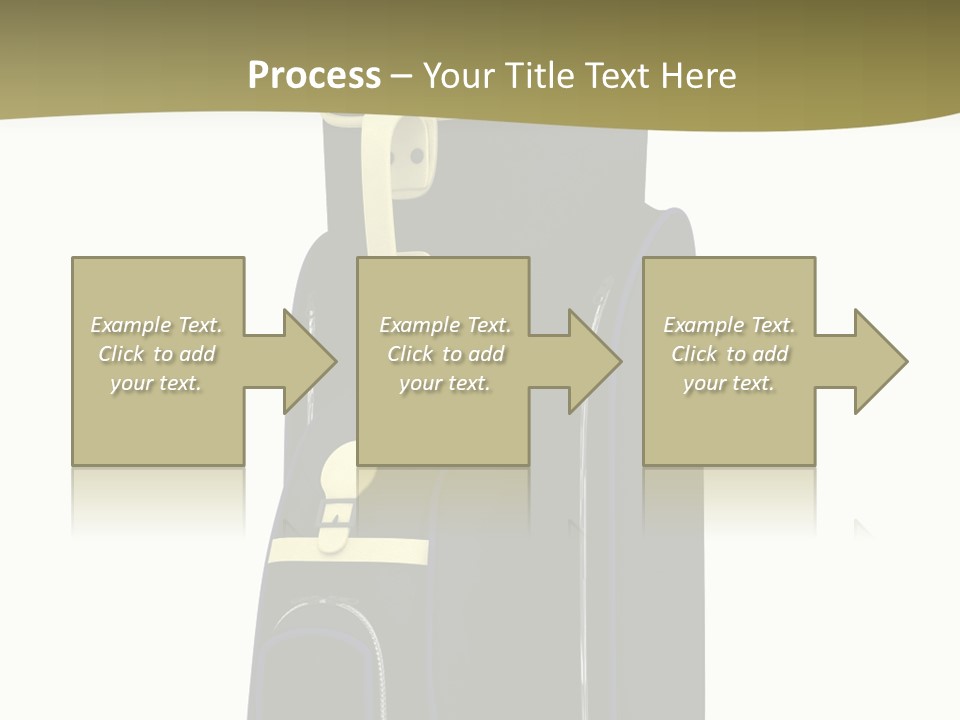 Numbers Goflclub Isolated PowerPoint Template