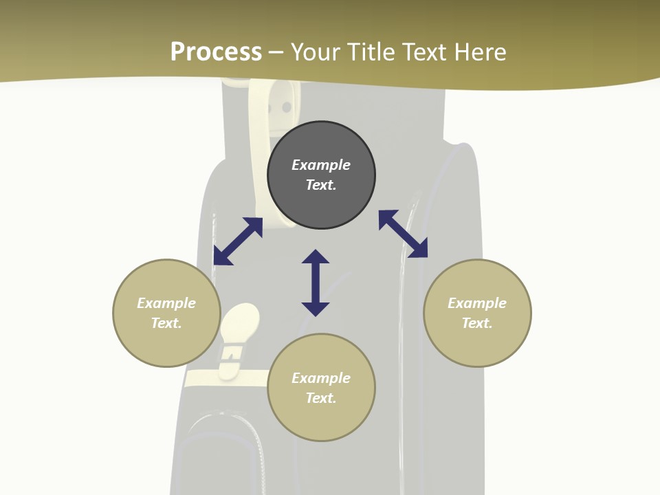 Numbers Goflclub Isolated PowerPoint Template