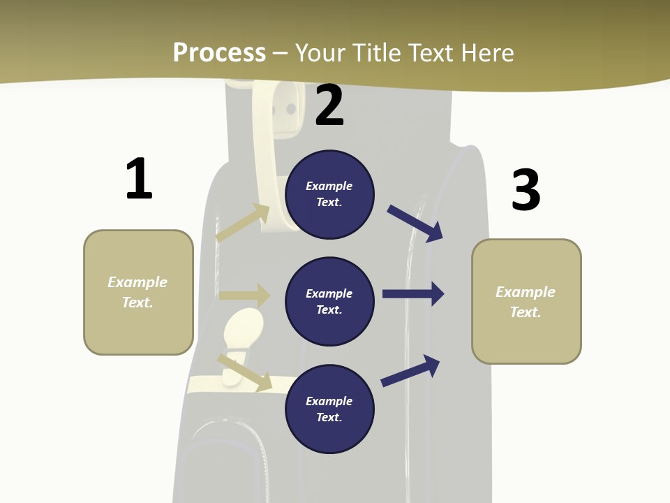 Numbers Goflclub Isolated PowerPoint Template