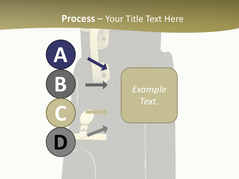 Numbers Goflclub Isolated PowerPoint Template