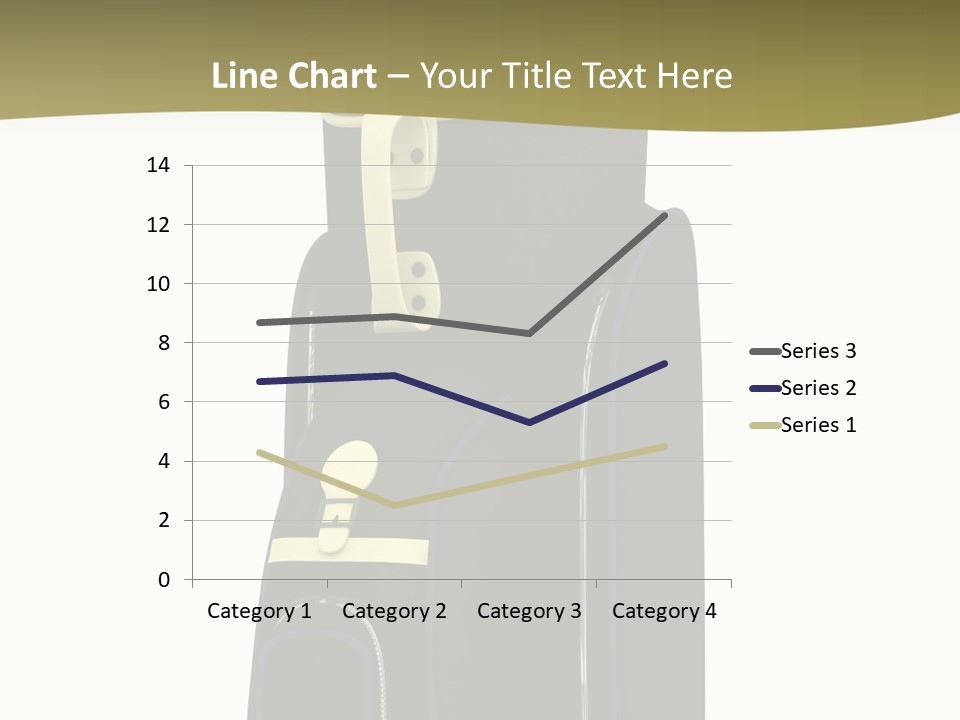 Numbers Goflclub Isolated PowerPoint Template