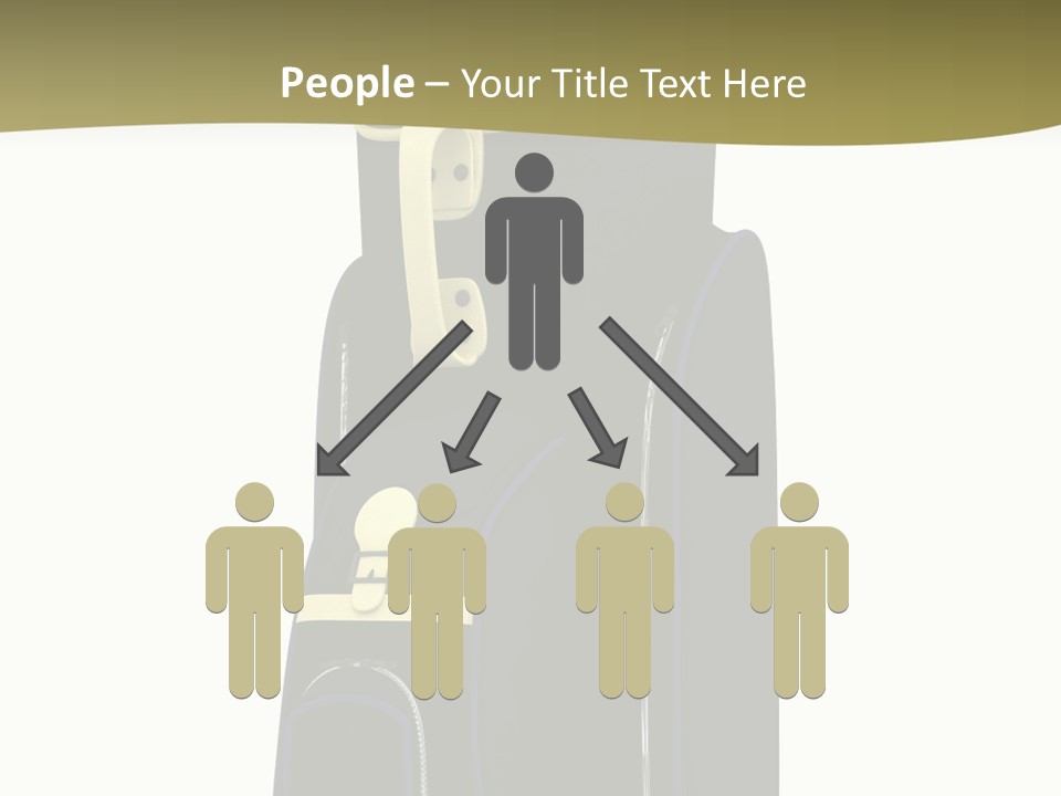 Numbers Goflclub Isolated PowerPoint Template