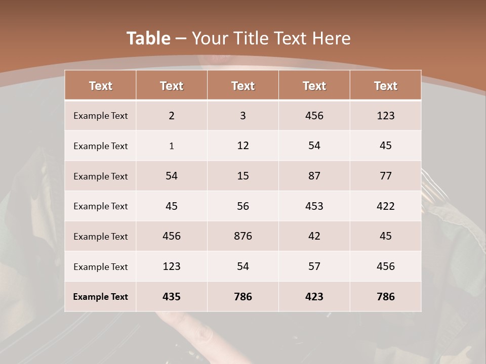 A Woman In A Military Uniform Holding A Machine Gun PowerPoint Template