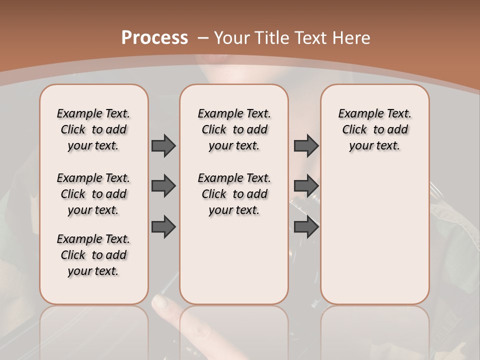 A Woman In A Military Uniform Holding A Machine Gun PowerPoint Template
