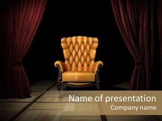 Spotlight Ceremony Style PowerPoint Template