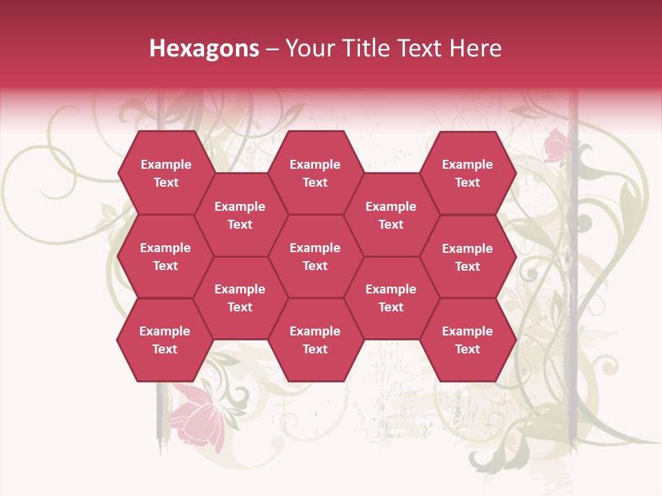 Scroll Paint Ornament PowerPoint Template