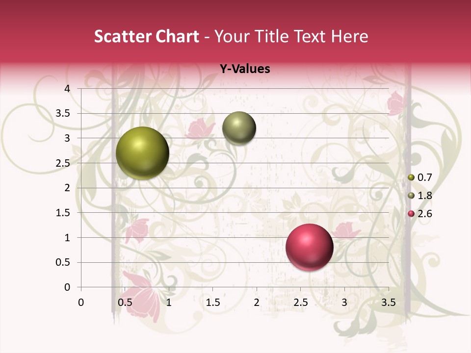 Scroll Paint Ornament PowerPoint Template