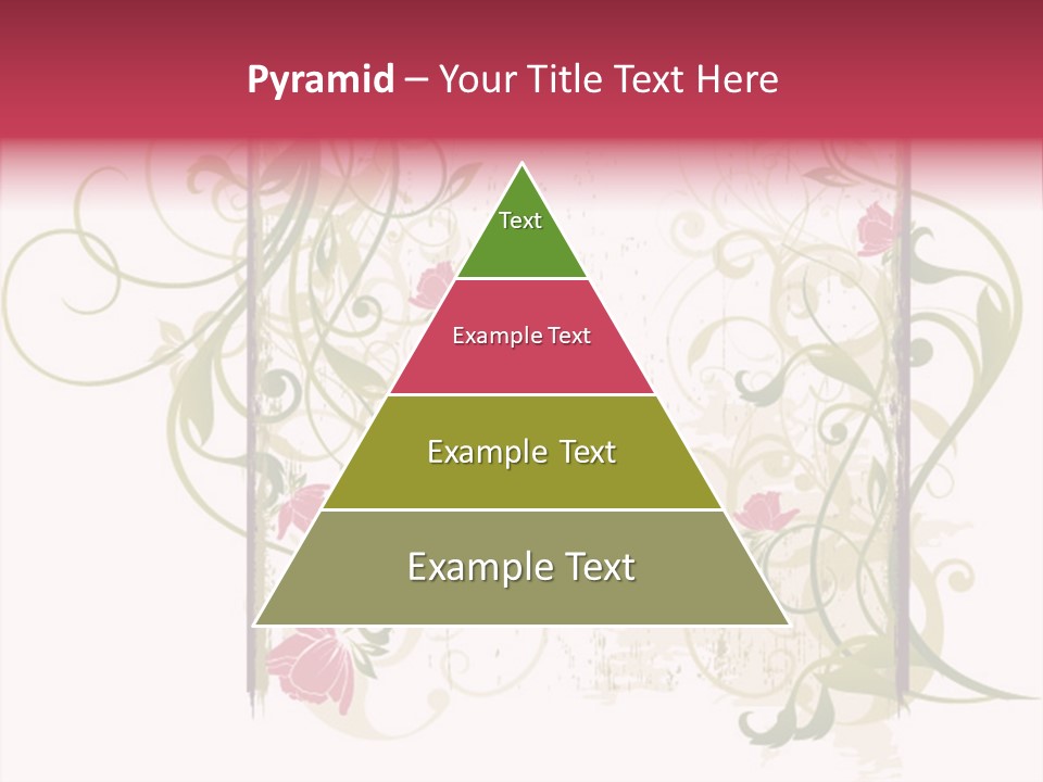 Scroll Paint Ornament PowerPoint Template